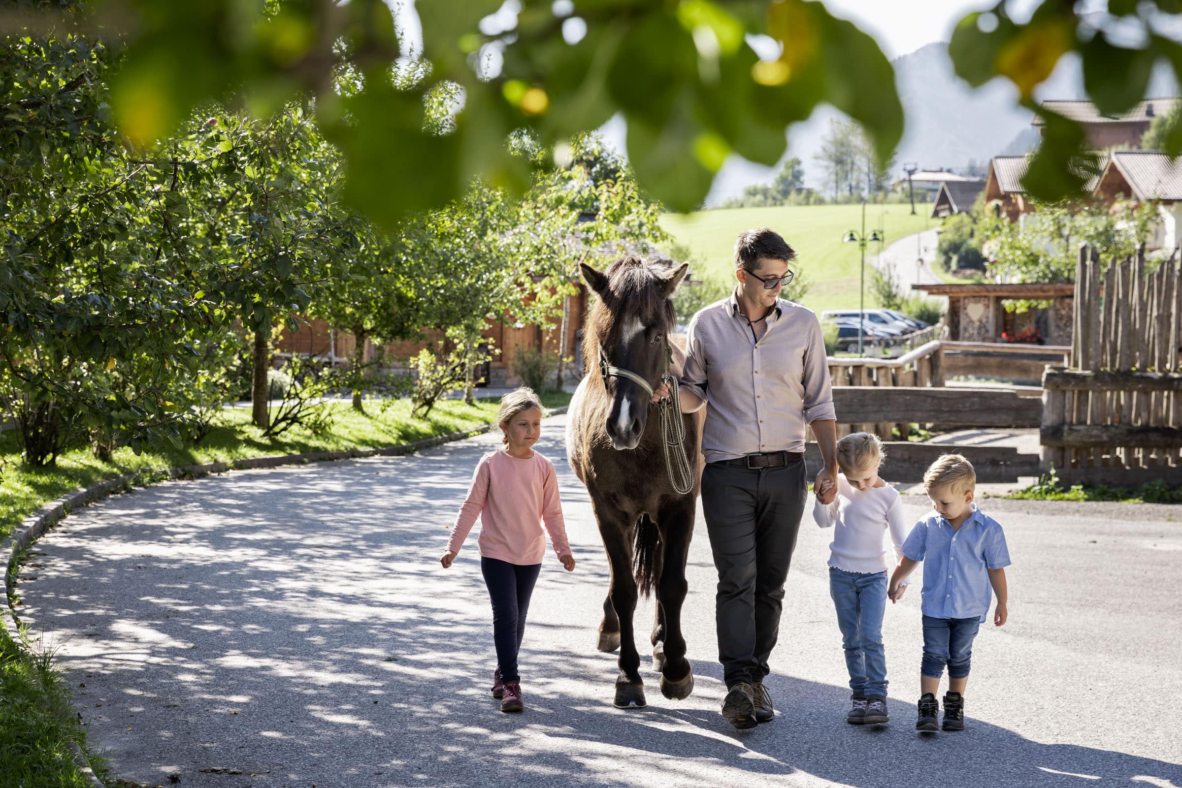 Horse riding during your holidays in Salzburg