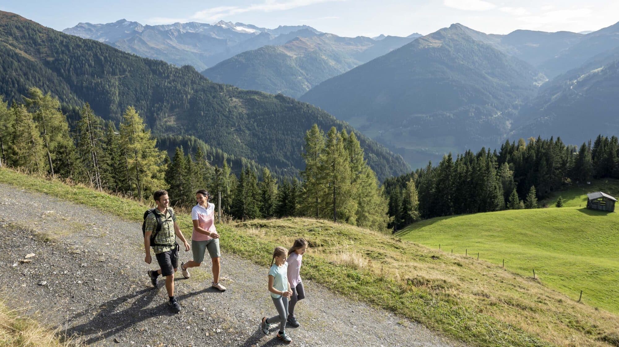 Wandern mit Kindern Großarl