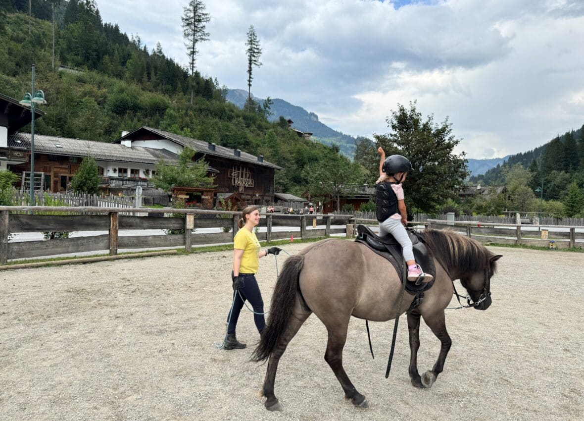 Reitunterricht in Großarl mit Maggy